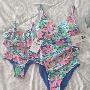 Vibrant Floral Bikini Set